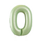 Olive Green Number Large Shape Balloon