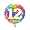 Happy 12th Birthday Confetti Balloon Bouquet