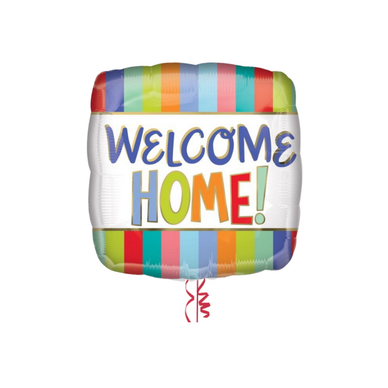 Welcome Home Stripes Balloon Bouquet