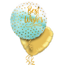 Best Wishes Classy Balloon Bouquet