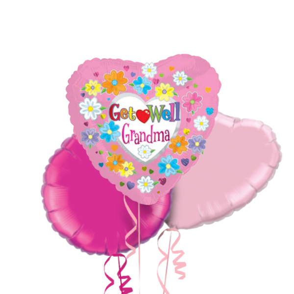 Get Well Grandma Balloon Bouquet
