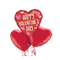 Happy Valentine's Day Love Hearts Balloon Bouquet