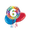 Happy 6th Birthday Confetti Balloon Bouquet