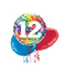 Happy 12th Birthday Confetti Balloon Bouquet