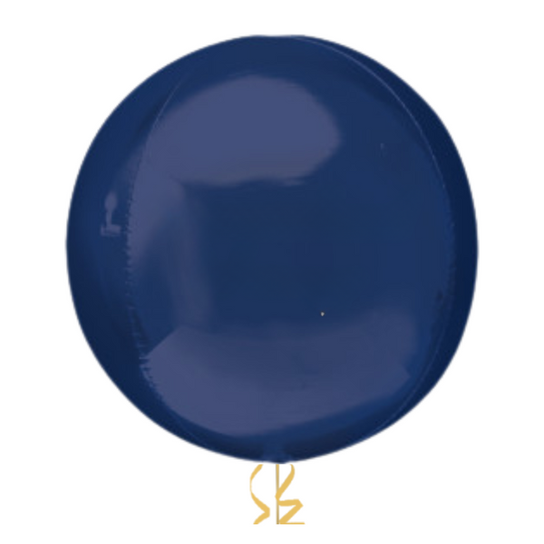 Navy Blue Orbz Balloon