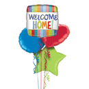 Welcome Home Stripes Balloon Bouquet