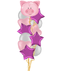 Cute Pink Piggy Balloon Bouquet