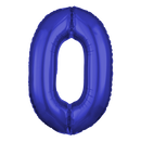 Dark Blue Number Large Shape Balloon
