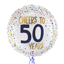 Cheers to 50 Years Birthday Balloon Bouquet