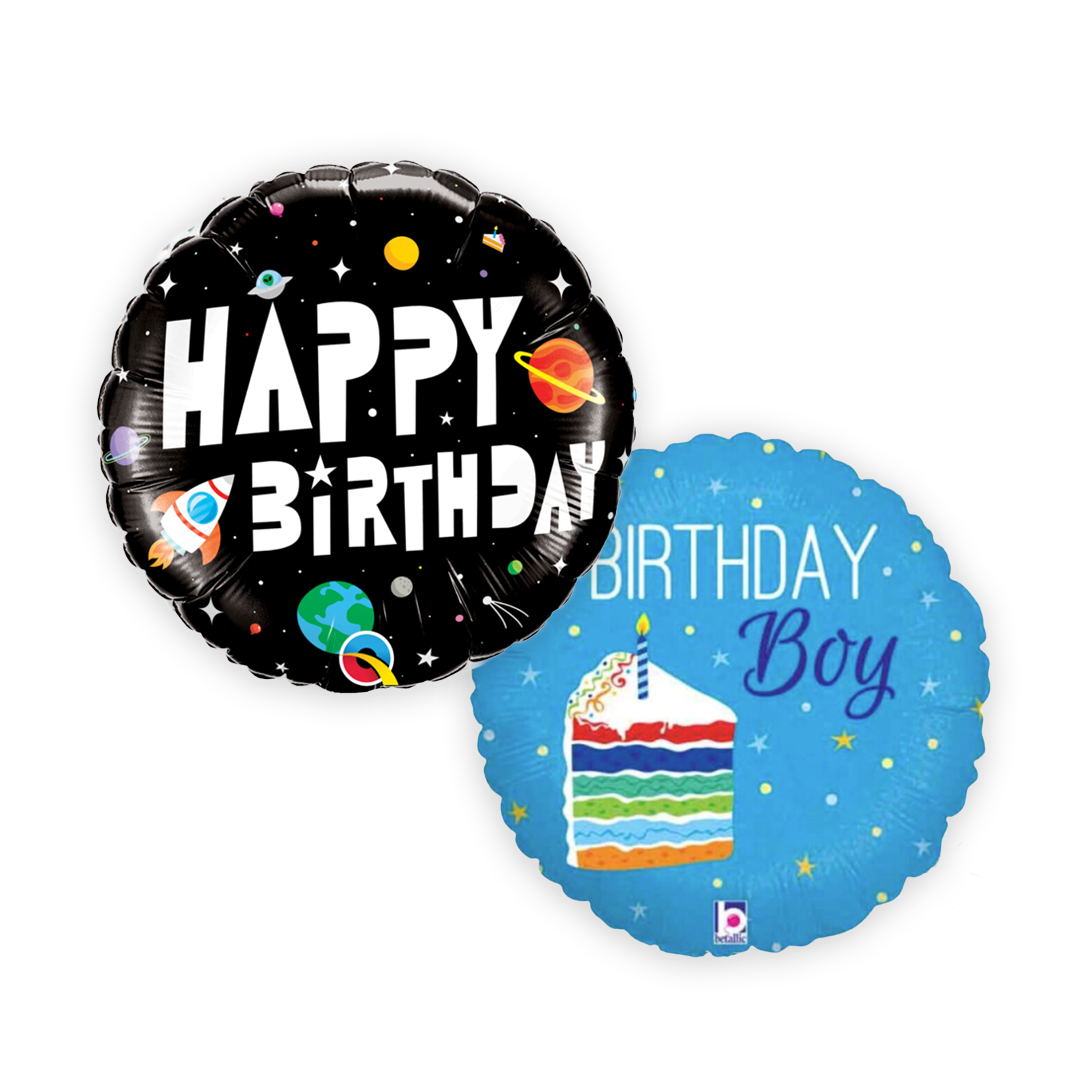 Birthday Balloons for Boys