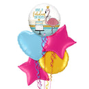 Fabulous Flamingo Happy Birthday Balloon Bouquet