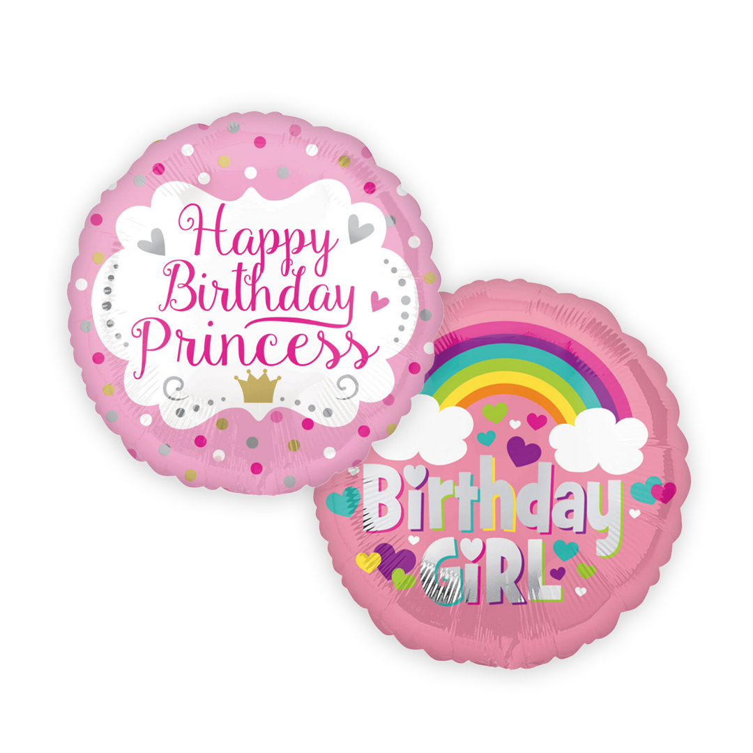 Birthday Balloons for Girls