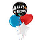 Happy Birthday Outer Space Balloon Bouquet