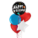 Happy Birthday Outer Space Balloon Bouquet