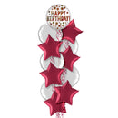 Happy Birthday Sparkling Sequins Balloon Bouquet