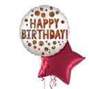 Happy Birthday Sparkling Sequins Balloon Bouquet