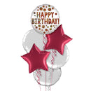 Happy Birthday Sparkling Sequins Balloon Bouquet