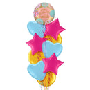 Happy Birthday Stay Fabulous Balloon Bouquet