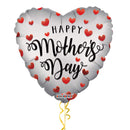 Happy Mothers Day Hearts Balloon Bouquet