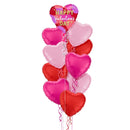Happy Valentine's Day Balloon Bouquet