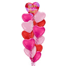 Happy Valentine's Day Balloon Bouquet
