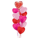 Happy Valentine's Day Swirls Balloon Bouquet