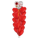 I Love You Rose Balloon Bouquet
