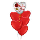 I Love You Rose Balloon Bouquet