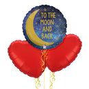 To the Moon and Back Balloon Bouquet