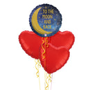 To the Moon and Back Balloon Bouquet