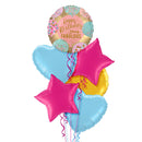 Happy Birthday Stay Fabulous Balloon Bouquet