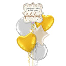 Not a Day over Fabulous Birthday Balloon Bouquet