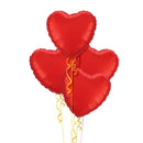 Red Hearts Balloon Bouquet