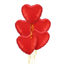 Red Hearts Balloon Bouquet