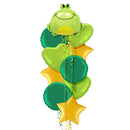 Ribbit Ribbit Frog Foil Balloon Bouquet