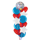 Shining Bright Happy Birthday Balloon Bouquet