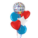 Shining Bright Happy Birthday Balloon Bouquet