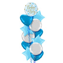 Sparkling Baby Boy Dots Balloon Bouquet