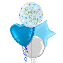 Sparkling Baby Boy Dots Balloon Bouquet