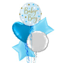 Sparkling Baby Boy Dots Balloon Bouquet