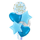 Sparkling Baby Boy Dots Balloon Bouquet