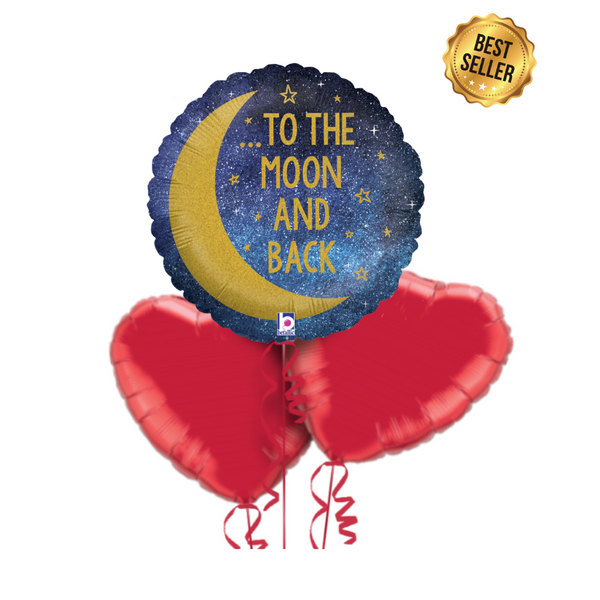 To the Moon and Back Balloon Bouquet