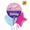 Happy Birthday Horse Carousel Balloon Bouquet