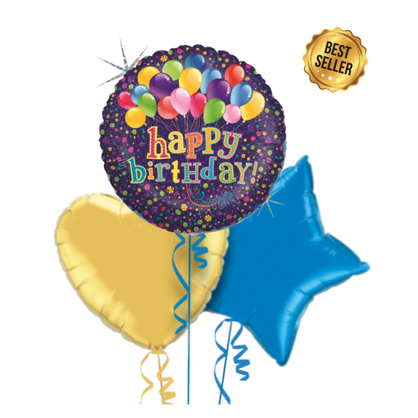 Fun Happy Birthday Balloon Bouquet