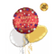 Happy Birthday Classy Red Balloon Bouquet