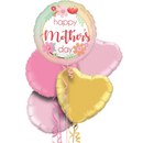 Floral Happy Mother's Day Balloon Bouquet