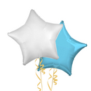 Blue and White Stars Balloon Bouquet