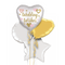 Classy Wedding Wishes Foil Balloon Bouquet