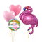 Flamingo Party Birthday Balloon Bouquet
