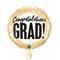 Congratulations GRAD! Gold Balloon Bouquet